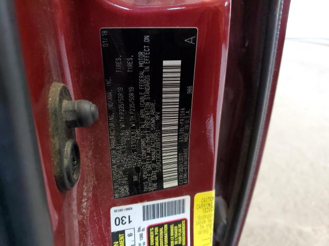 Photo 10 from auction – 2018 TOYOTA SIENNA SE with VIN 5TDXZ3DC3JS917751