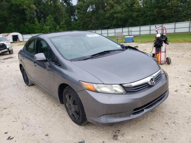 HONDA CIVIC LX 2012 with VIN 19XFB2F54CE035719 - Photo from auction