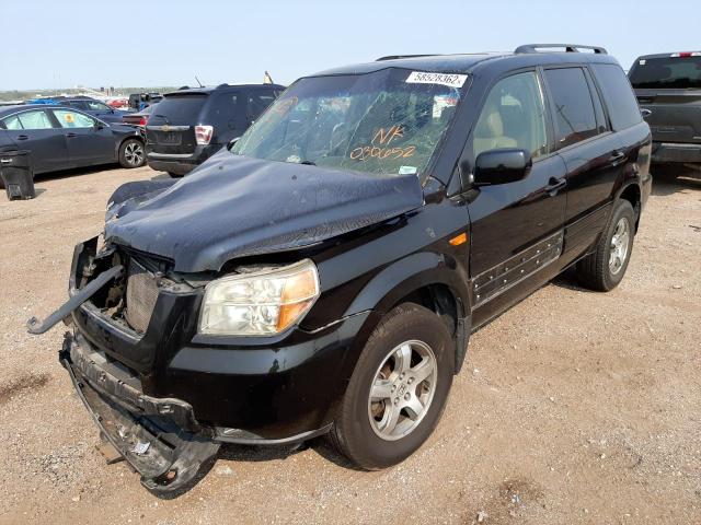 Photo 2 from auction – 2007 HONDA PILOT EXL with VIN 5FNYF186X7B030652