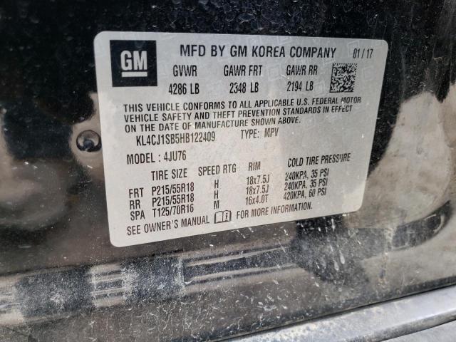 Photo 10 from auction – 2017 BUICK ENCORE SPO with VIN KL4CJ1SB5HB122409