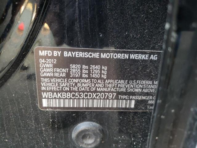 Photo 10 from auction – 2012 BMW 750 LI with VIN WBAKB8C53CDX20797