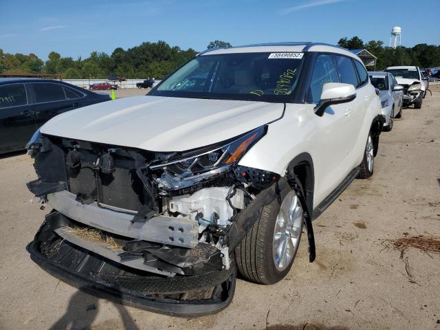 Photo 2 from auction – 2021 TOYOTA HIGHLANDER with VIN 5TDYZRAH6MS516691