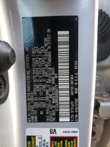 Photo 10 from auction – 2013 TOYOTA VENZA LE with VIN 4T3ZA3BBXDU066173