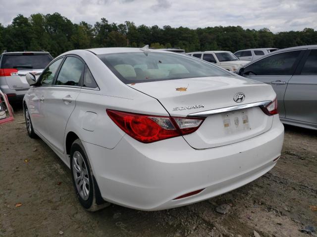 Photo 3 from auction – 2012 HYUNDAI SONATA GLS with VIN 5NPEB4AC1CH501602