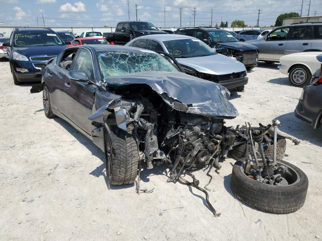 INFINITI Q50 BASE 2015 with VIN JN1BV7APXFM354532 - Photo from auction