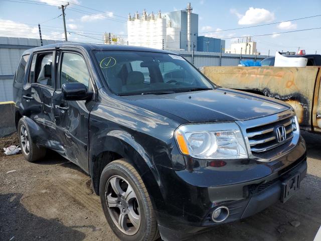 HONDA PILOT SE 2015 with VIN 5FNYF4H32FB075123 - Photo from auction