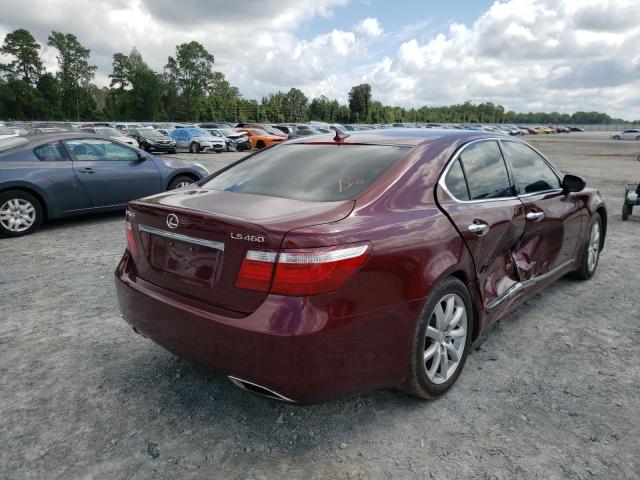 Photo 4 from auction – 2008 LEXUS LS 460 with VIN JTHBL46F685069436
