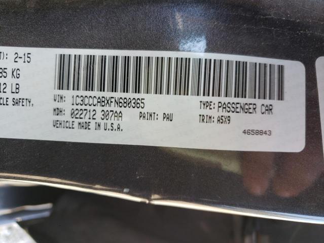 Photo 10 from auction – 2015 CHRYSLER 200 LIMITE with VIN 1C3CCCABXFN680365