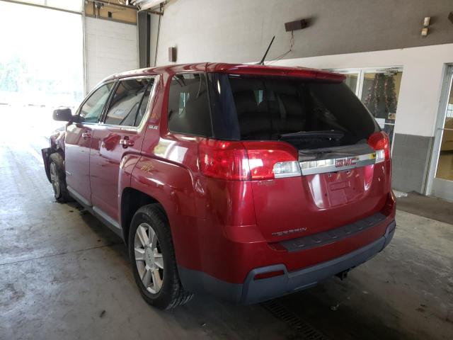 Photo 3 from auction – 2013 GMC TERRAIN SL with VIN 2GKALMEKXD6320179