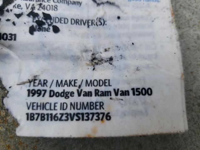 Photo 10 from auction – 1997 DODGE RAM 1500 with VIN 1B7HF16Z3VS137376