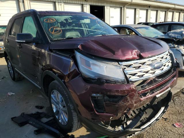 FORD EXPLORER X 2018 with VIN 1FM5K8D8XJGC79556 - Photo from auction
