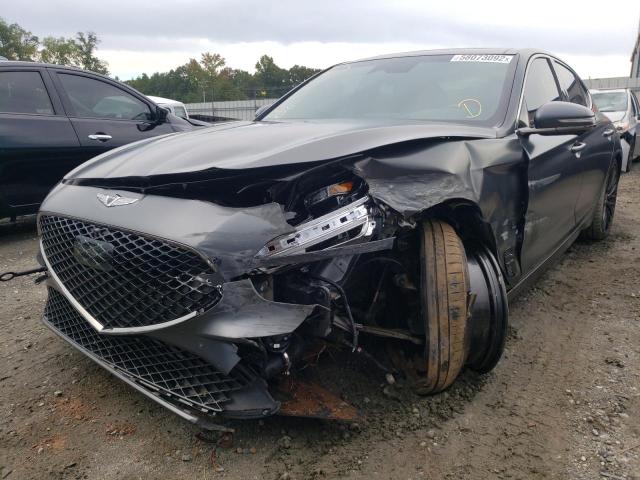 Фото 2 с аукциона – 2022 GENESIS G70 LAUNCH с VIN KMTG14TE0NU083327