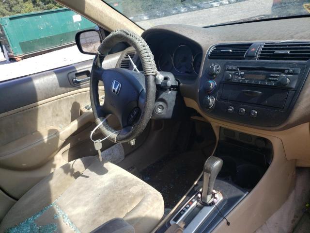 Photo 9 from auction – 2003 HONDA CIVIC LX with VIN 2HGES16623H558130