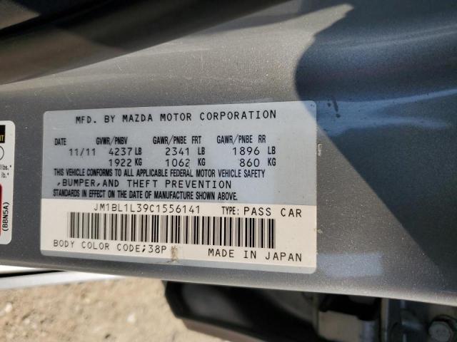 Photo 10 from auction – 2012 MAZDA SPEED 3 with VIN JM1BL1L39C1556141