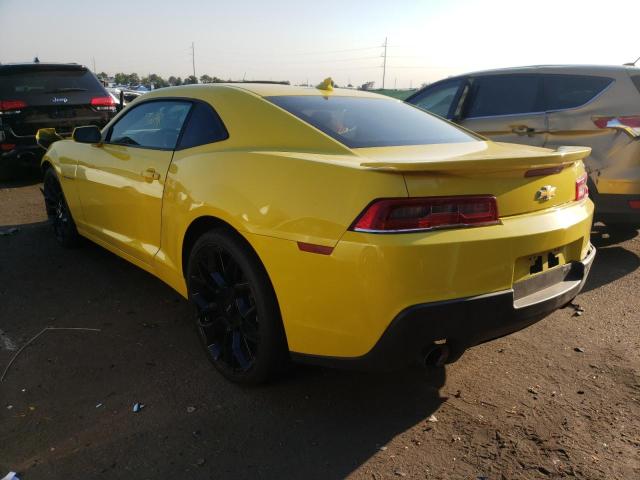 Photo 3 from auction – 2014 CHEVROLET CAMARO LT with VIN 2G1FB1E34E9211012