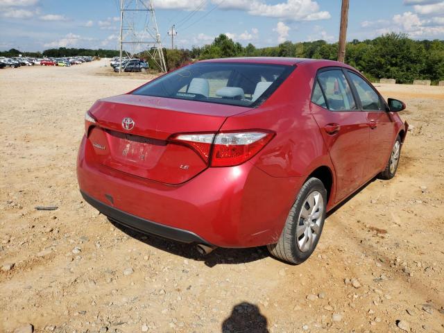 Photo 4 from auction – 2014 TOYOTA COROLLA L with VIN 2T1BURHE4EC017222
