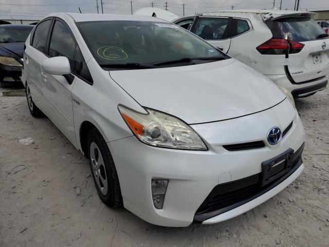 TOYOTA PRIUS 2012 with VIN JTDKN3DU3C5526574 - Photo from auction