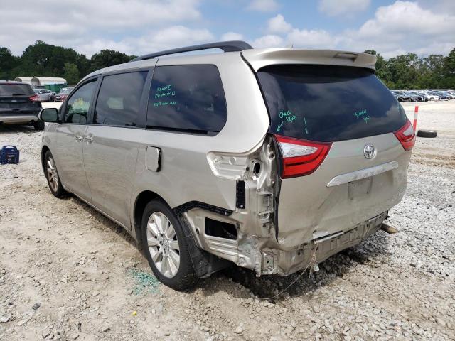 Photo 3 from auction – 2015 TOYOTA SIENNA XLE with VIN 5TDYK3DC1FS667992
