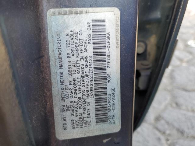 Photo 10 from auction – 2003 TOYOTA COROLLA CE with VIN 1NXBR32E23Z018422