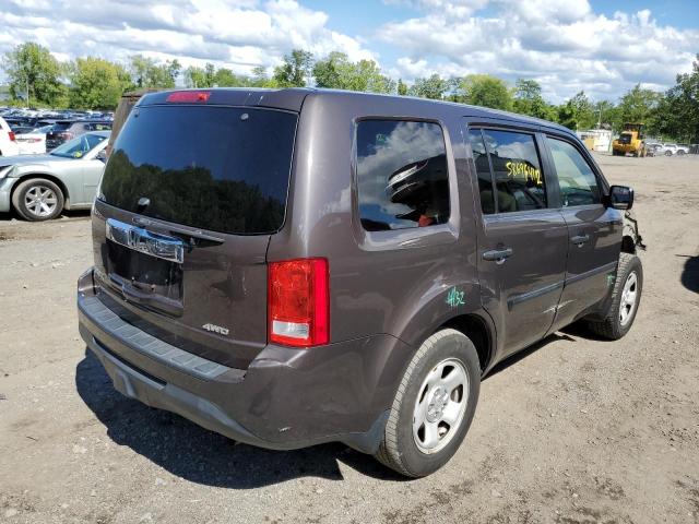 Photo 4 from auction – 2012 HONDA PILOT LX with VIN 5FNYF4H29CB082587