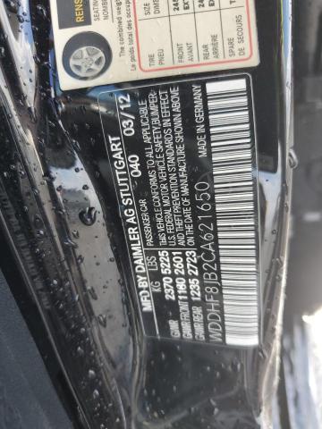 Photo 10 from auction – 2012 MERCEDES-BENZ E 350 4MAT with VIN WDDHF8JB2CA621650
