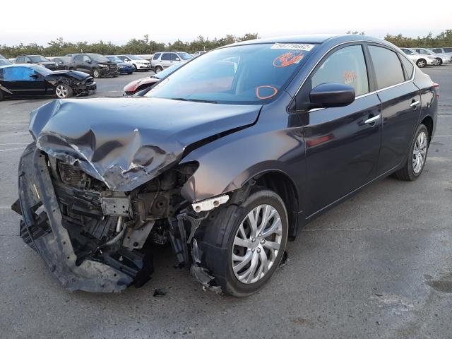 Photo 2 from auction – 2015 NISSAN SENTRA S with VIN 3N1AB7AP2FL676354