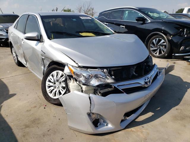TOYOTA CAMRY HYBR 2014 with VIN 4T1BD1FK2EU133396 - Photo from auction