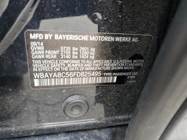 Photo 10 from auction – 2015 BMW 750 with VIN WBAYA8C56FD825495