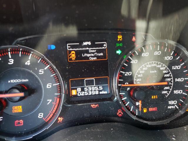 Photo 8 from auction – 2020 SUBARU WRX with VIN JF1VA1A61L9830505