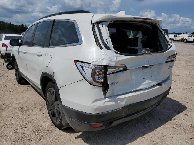 Photo 3 from auction – 2022 HONDA PILOT SE with VIN 5FNYF5H26NB025370