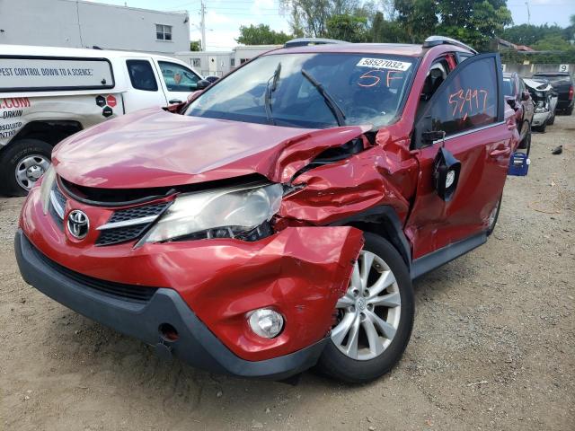 Photo 2 from auction – 2014 TOYOTA RAV4 LIMIT with VIN 2T3DFREV0EW190118