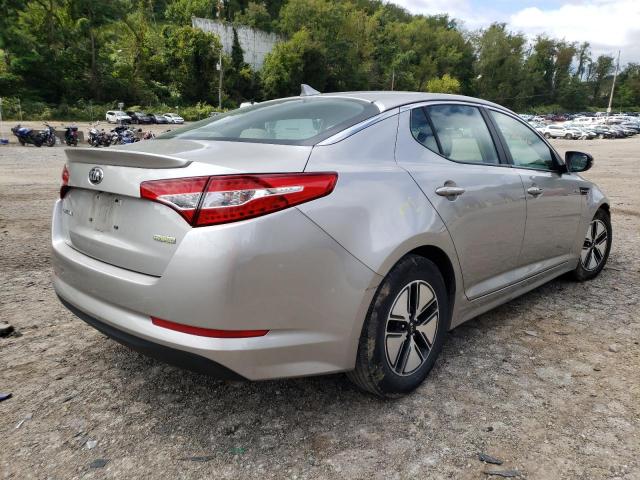 Photo 4 from auction – 2013 KIA OPTIMA HYB with VIN KNAGM4AD3D5060176