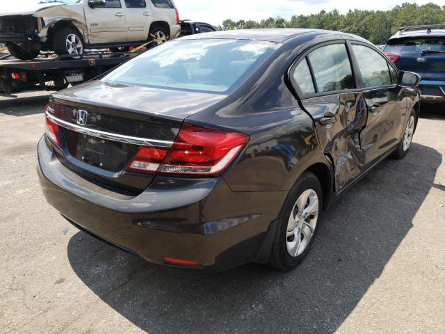 Photo 4 from auction – 2014 HONDA CIVIC LX with VIN 2HGFB2F59EH507129