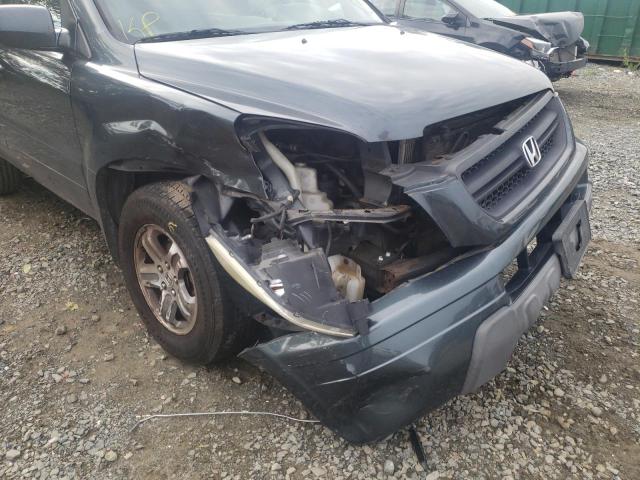 Photo 9 from auction – 2004 HONDA PILOT EXL with VIN 2HKYF185X4H524272