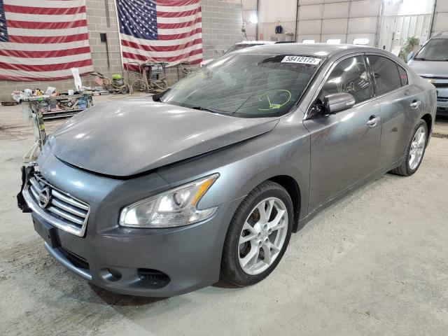 Photo 2 from auction – 2014 NISSAN MAXIMA S with VIN 1N4AA5AP6EC449883