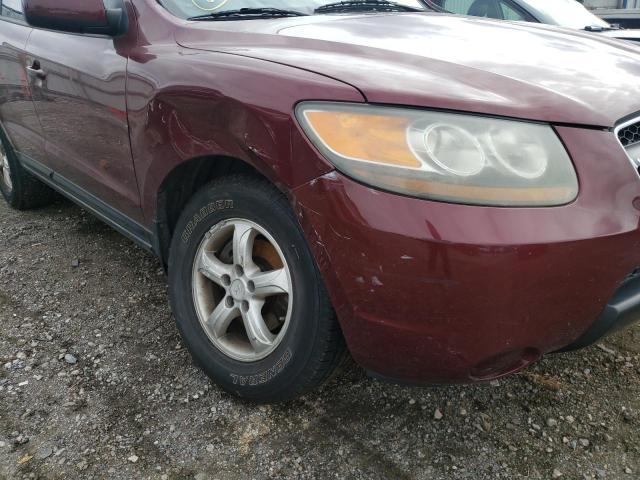 Photo 9 from auction – 2007 HYUNDAI SANTA FE G with VIN 5NMSG13D57H095190
