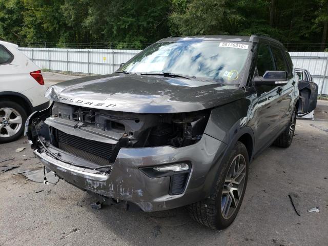 Photo 2 from auction – 2018 FORD EXPLORER S with VIN 1FM5K8GT2JGC21635