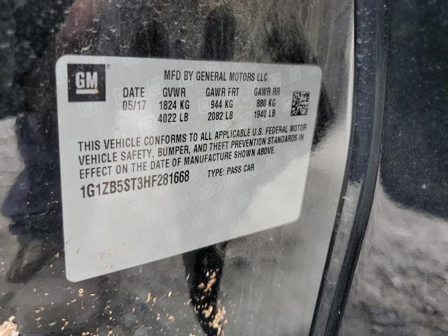 Photo 10 from auction – 2017 CHEVROLET MALIBU LS with VIN 1G1ZB5ST3HF281668