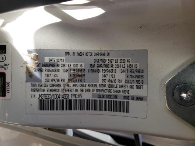 Photo 10 from auction – 2013 MAZDA CX-9 TOURI with VIN JM3TB3CV1D0414661