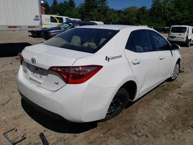 Photo 4 from auction – 2018 TOYOTA COROLLA L with VIN 2T1BURHE7JC116756