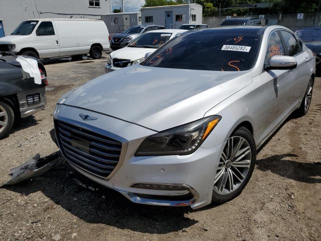 Photo 2 from auction – 2018 GENESIS G80 BASE with VIN KMHGN4JE9JU242664