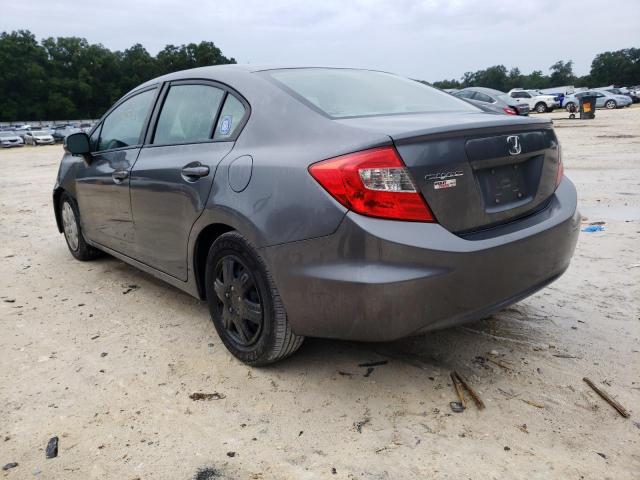 Photo 3 from auction – 2012 HONDA CIVIC LX with VIN 19XFB2F54CE035719