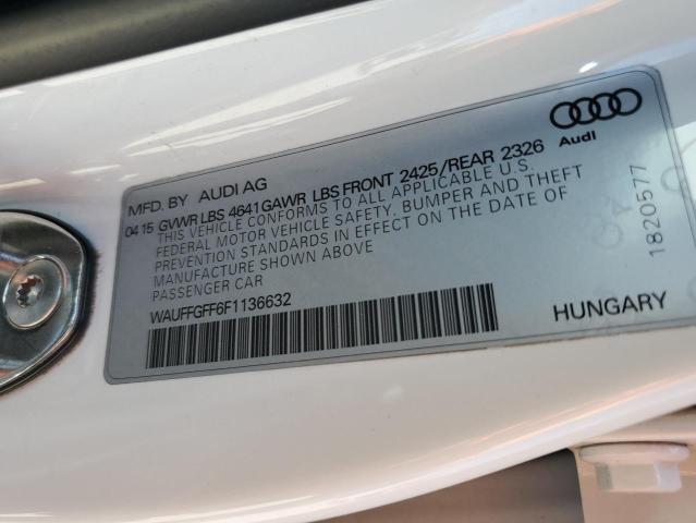 Photo 10 from auction – 2015 AUDI S3 PRESTIG with VIN WAUFFGFF6F1136632