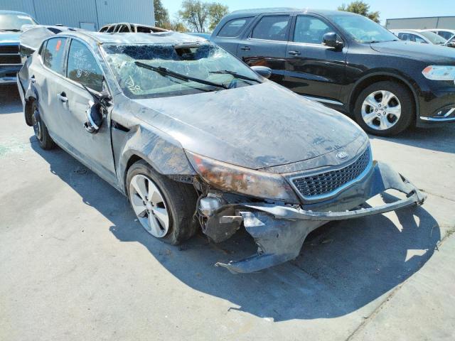 KIA OPTIMA HYB 2015 with VIN KNAGN4AD1F5080247 - Photo from auction