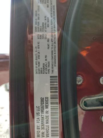 Photo 10 from auction – 2021 RAM 1500 CLASS with VIN 3C6RR6KT1MG670382