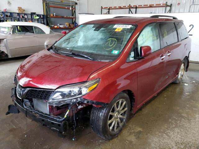 Photo 2 from auction – 2018 TOYOTA SIENNA SE with VIN 5TDXZ3DC3JS917751