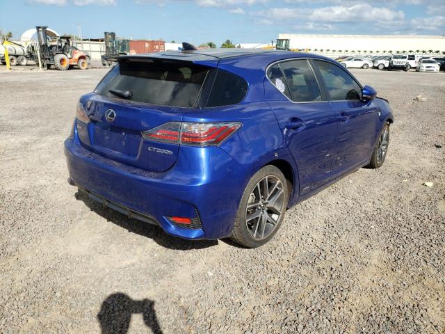 Photo 4 from auction – 2016 LEXUS CT 200 with VIN JTHKD5BH2G2267604