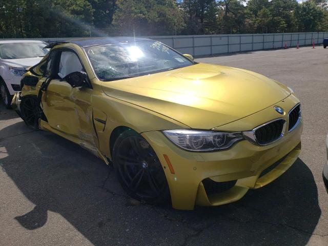 BMW M4 2015 with VIN WBS3R9C58FK329128 - Photo from auction
