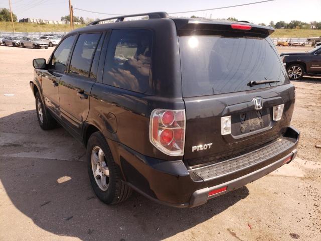 Photo 3 from auction – 2008 HONDA PILOT SE with VIN 5FNYF28378B000151