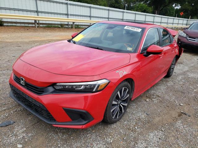 Photo 2 from auction – 2022 HONDA CIVIC EX with VIN 2HGFE1F71NH304187